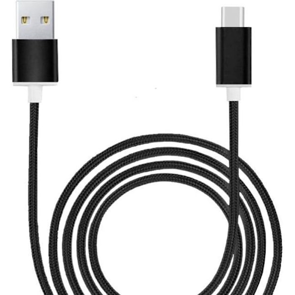 C-tyypin kaapeli Samsung Galaxy A42 5G Nylon-punotulla USB-kaapelilla, 1,3 metrin nopea lataus-synkronointi-tiedonsiirtokaapeli, tyyppi C -