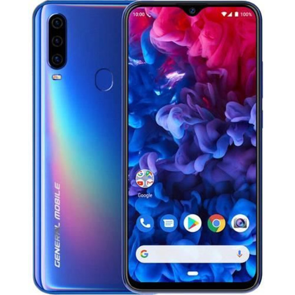 Pakke 2 skærmbeskyttere til General Mobile GM 20 Pro i ultra-resistent hærdet glas (maksimal hårdhed) Vit