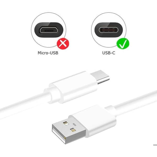 PH26 ® Hurtigoplader 3A + USB-C kabel 3m Kompatibel med Samsung A55