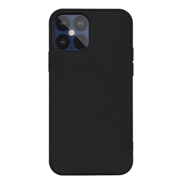 iPhone 12 mini 5.4 etui Anti-fall Silikone etui-sort svart
