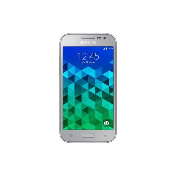 Folio cover - PH26® - Samsung Galaxy CORE PRIME G360 - Imiteret læder - Sort - Magnetisk Svart