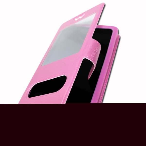 Etui Housse Folio - PH26® - Honor 5C - PU-nahkaa - Vaaleanpunainen - Magneettinen Rosa