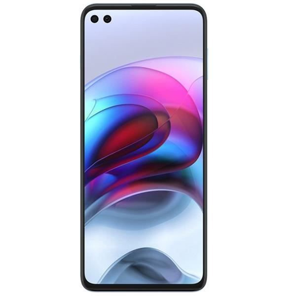 Paket med 3 stycken Ultra hållbara härdade glas skärmskydd för Motorola Edge S (Maximal hårdhet) Vit