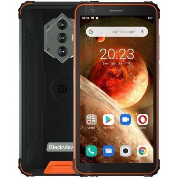 Pack 3 skärmskydd för Blackview BV6600 i ultrabeständigt härdat glas (Maximal hårdhet) Vit