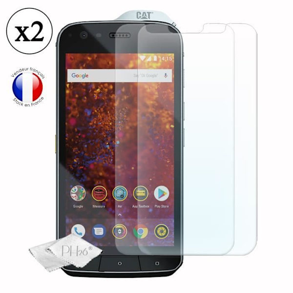 Coque Bumper - Kissa - S61 - Musta - Iskunvaimennus - MAXIMALE kestävät lasit Svart