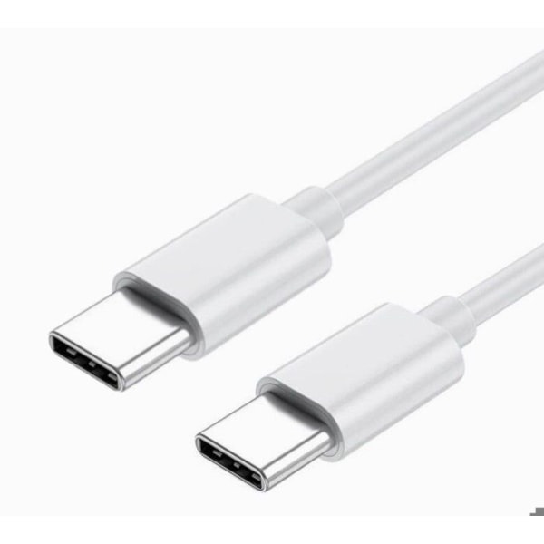 USB typ C till typ C-kabel - 1 meter för Infinix Hot 40i snabbladdning - snabbladdnings-/synkroniseringskabel