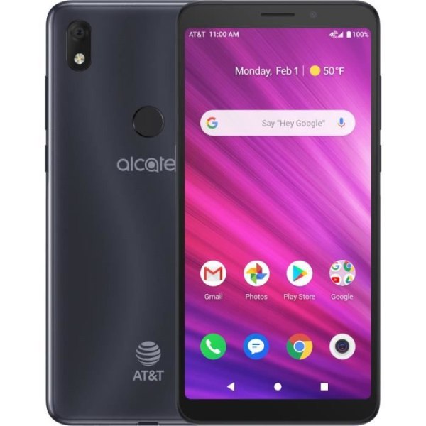 Skärmskydd för Alcatel Lumos i ultra hållbart härdat glas (maximal hårdhet) Vit