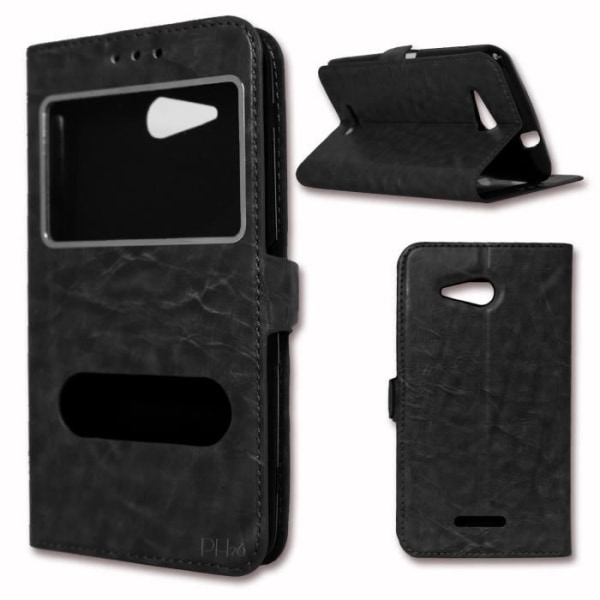 Black Folio Case Cover för NOKIA N650 By Ph26®