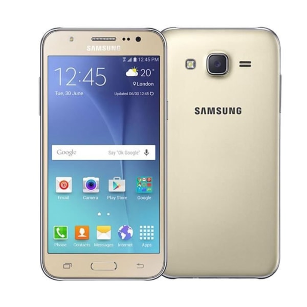 Extra Slim Case - PH26® - Samsung Galaxy J5 2015 - Eco Læder - Magnetisk lukning - Blå