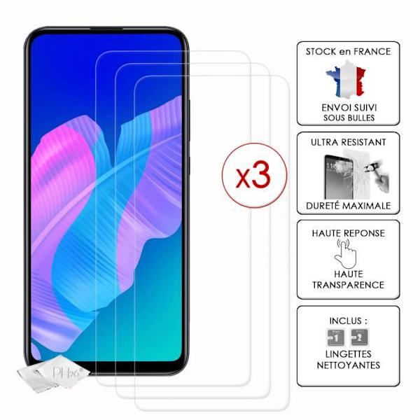 Pack 3 skärmskydd för OnePlus 9R 5G i ultrabeständigt härdat glas (Maximal hårdhet)