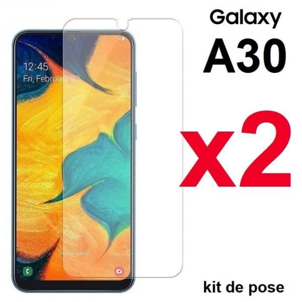Samsung A30 hærdet glas
