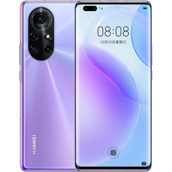 Pack med 2 stycken ultra hållbart härdat glasskydd för skärm för Huawei nova 8 Pro King of Glory Edition (maximal hårdhet) Vit