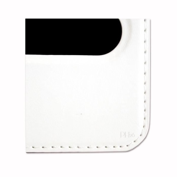 Housse Folio - PH26® - Samsung Galaxy S4 I9500 - Syntetiskt läder - Magnetisk - Vit Vit