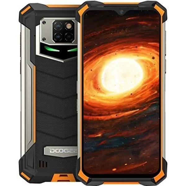 Skärmskydd för Doogee S88 Plus Ultra-resistent härdat glas (maximal hårdhet) Vit
