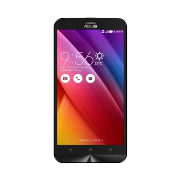Skal för Asus Zenfone 2 Laser ZE550KL - PH26® - Extra Slim - Ekologiskt Läder - Magnetisk Stängning - Blå
