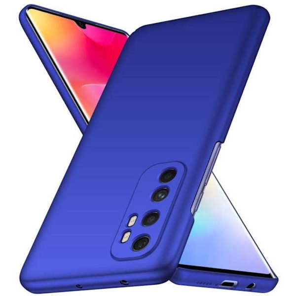 Xiaomi Mi Note 10 Lite -kotelo, sininen erittäin ohut suojaava kovakuorikotelo Xiaomi Mi Note 10 Lite YW41491 -puhelimelle