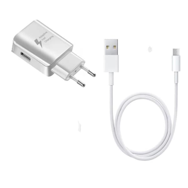 Lader - HTC - One Max - Hurtigoplader - 3A - Micro USB-kabel