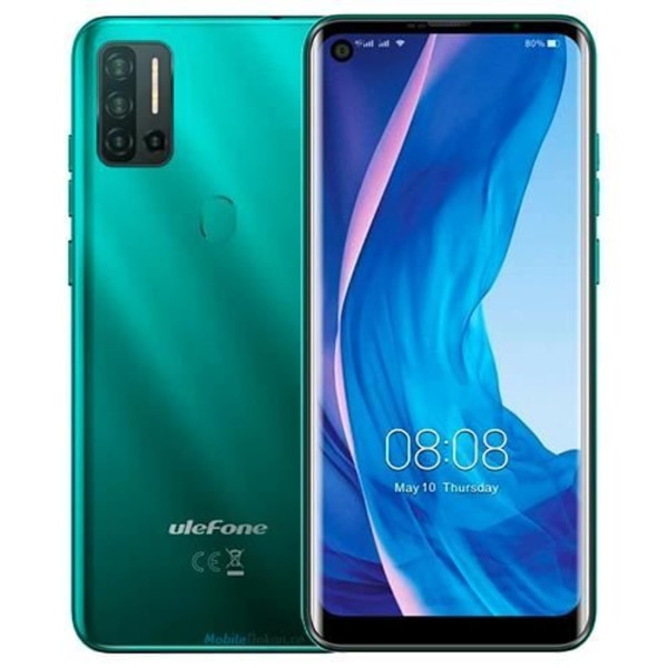 Skärmskydd för Ulefone Note 11P Ultra-resistent härdat glas (maximal hårdhet) Vit