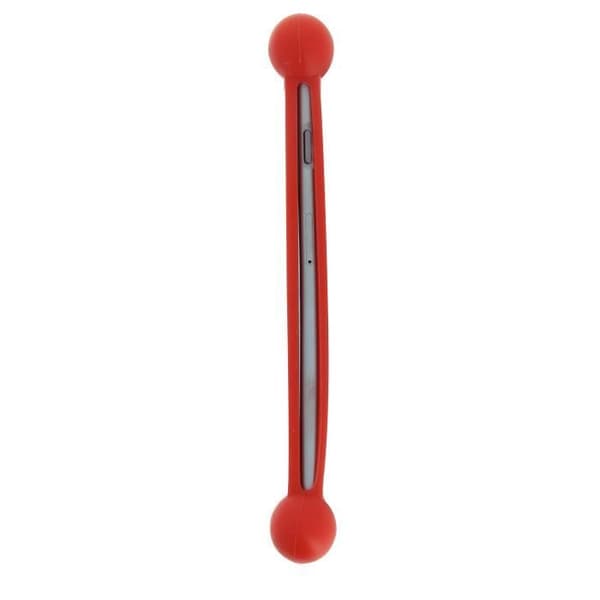 Bumper - PH26® - Nokia 225 - Stødabsorberende - Silikone - Ergonomisk design - Rød Röd