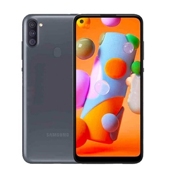 Coque Extra Slim - RÖD - Samsung Galaxy A11 - Ekologiskt läder - Halvstyv - Magnetisk Röd