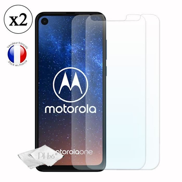 Suojakalvo - Motorola - One Vision - Karkaistu lasi - Erittäin ohut - Naarmunkestävä