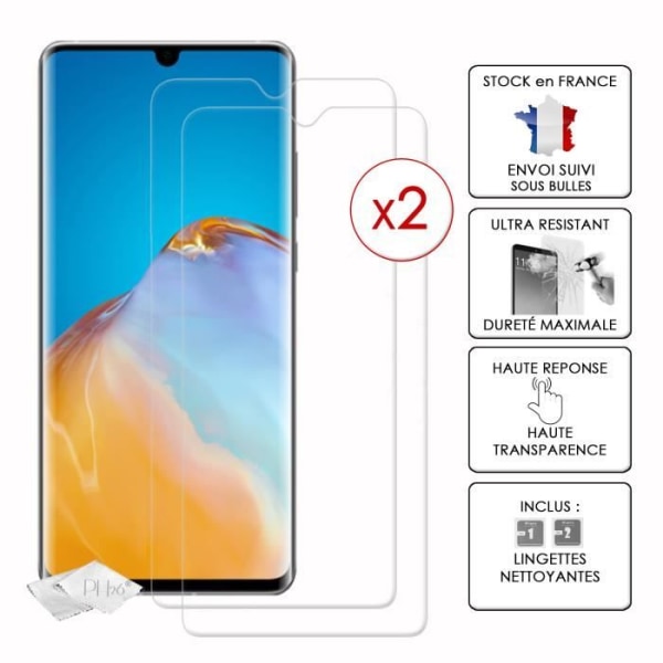 Pack 2 skärmskydd för Realme Narzo 30A i ultrabeständigt härdat glas (Maximal hårdhet)