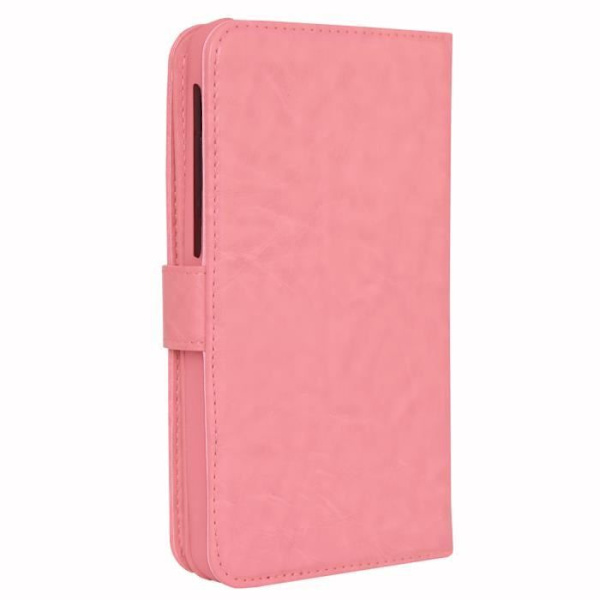 Smartphone-fodral - Xiaomi - Redmi Note 9T - Ekokoläder - Rosa - Semi-hård Rosa