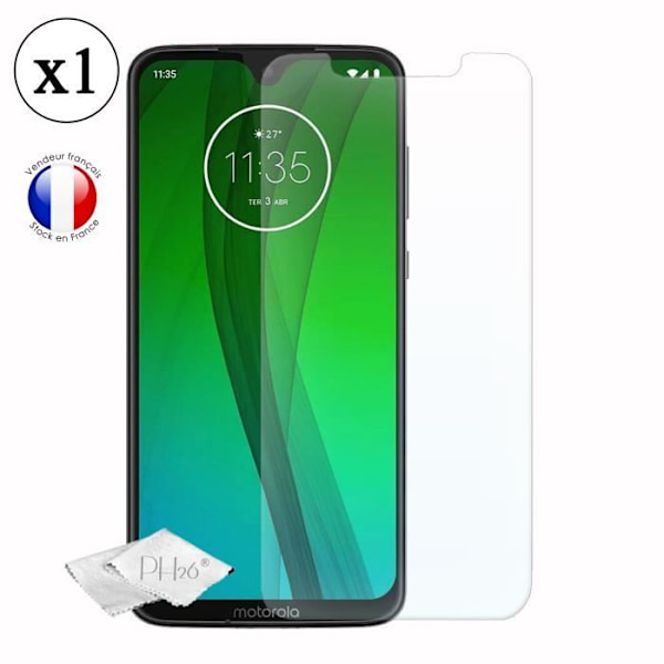 Super Pack for Motorola Moto G7 plus nahkatyylinen takakuori iskunkestävällä silikonigeelillä + 1 näytönsuoja