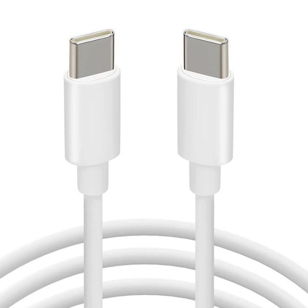 60 W USB C til USB C-kabel - 1 meter til Realme 12 4G, 3.1A PD hurtigopladningskabel