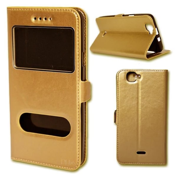 Kultainen suojakotelo LOGICOM L-ITE 502 By Ph26®:lle