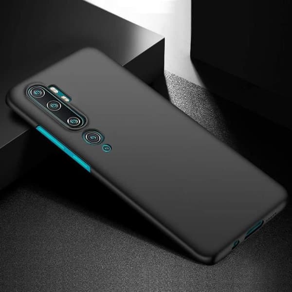 Coque - Xiaomi - Mi Note 10 / Mi Note 10 Pro - Sort - Meget Tynd - Stiv Svart