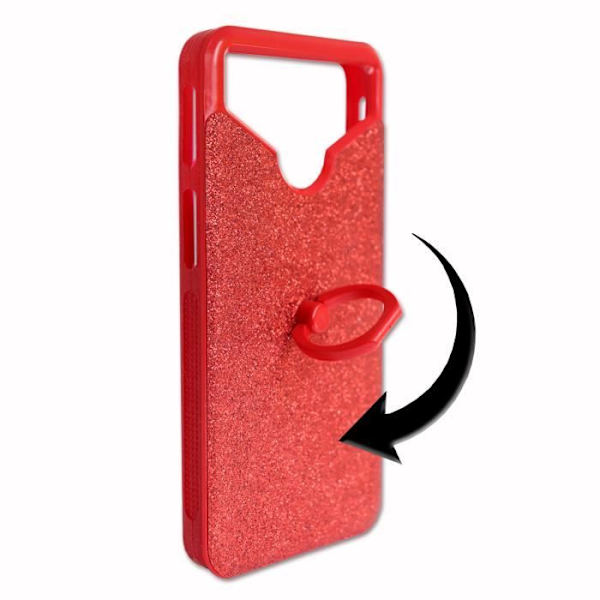 Acer Jade Primo PACK Rött strass bakstycke med ring + 2 härdade glas MAXIMAL hårdhet