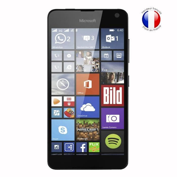 Skyddsglas - PH26 - Microsoft Lumia 650 Dual SIM - Härdat glas - Ultra tunt - Paket med 3
