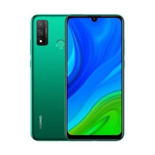 Skydd för Huawei P Smart 2020 - BLÅ - Ekologiskt läder - Extra slim - Halvstyv - Magnetisk Blå