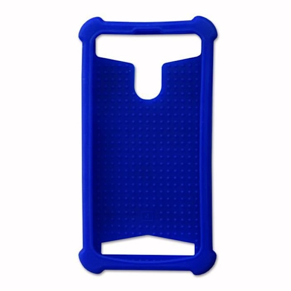 Bagcover - Google - Pixel 4a - Lædereffekt - Silikonegel - Stødabsorberende - Blå Blå