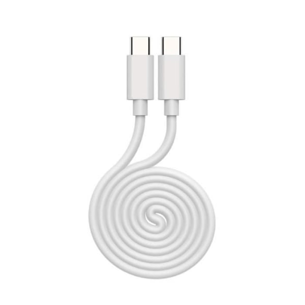 60W USB C till USB C-kabel - 1 meter för Samsing Galaxy S22+ Exynos, 3.1A PD snabbladdningskabel Vit