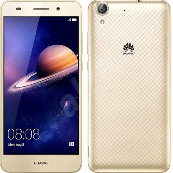 Housse Folio - PH26® - Huawei Y6 II - Tekonahka - Musta - Magneettikiinnitys Svart