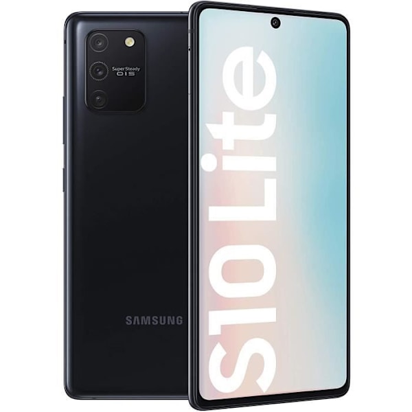 Fodral till Samsung Galaxy S10 Lite - RÖD - Ekologiskt läder - Extra smalt - Halvstyvt - Magnetisk Röd