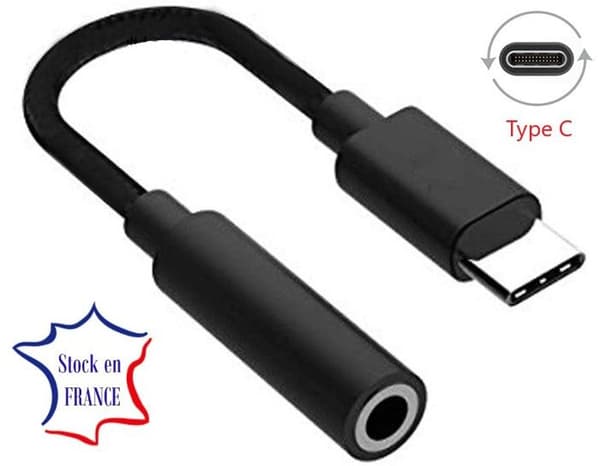 USB Type-C Adapterkabel - PH26 - til Oppo A40m - Jack 3,5mm - Plug and Play - Stabil lyd