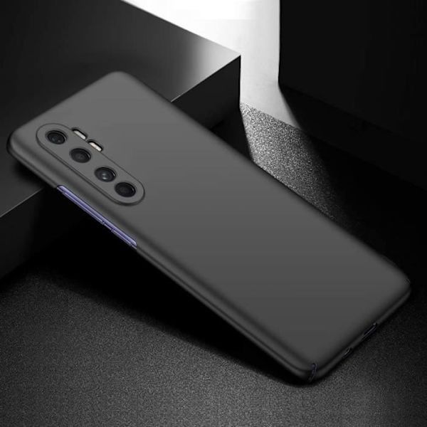 Xiaomi Mi Note 10 Lite -kotelo, musta erittäin ohut suojaava kovakuorinen kuoren suojus Xiaomi Mi Note 10 Lite YW41487 -puhelimelle