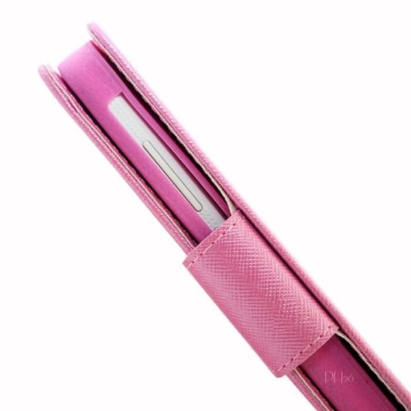 Housse folio - PH26® - C3 - Texturerat konstläder - Rosa - Universell Rosa