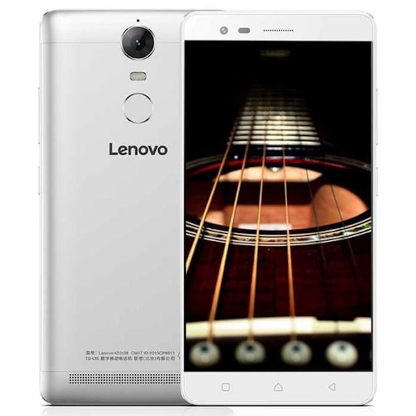 Housse Folio - PH26® - Lenovo K5 - Syntetiskt Skinn Svart - Magnetisk Stängning - Hållbart Skydd Svart