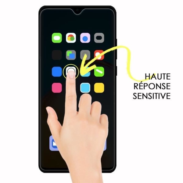 Näytönsuoja Realme Narzo 30A Ultra Resistant Tempered Glass -lasille (maksimikovuus) Vit