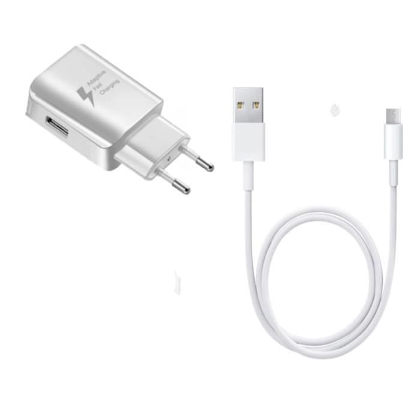 Lader - Huawei - Enjoy 8e Youth - Hurtigopladning 3A - Micro USB-kabel - Optimal sikkerhed