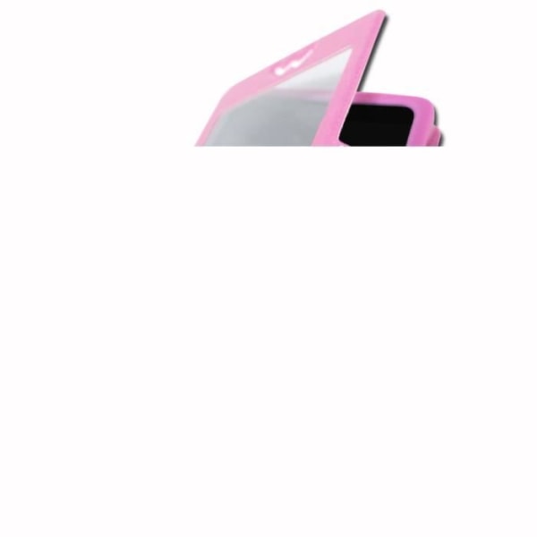 Etui Housse Folio - Panasonic - Eluga I2 - Läder PU - Rosa - Magnetisk Rosa