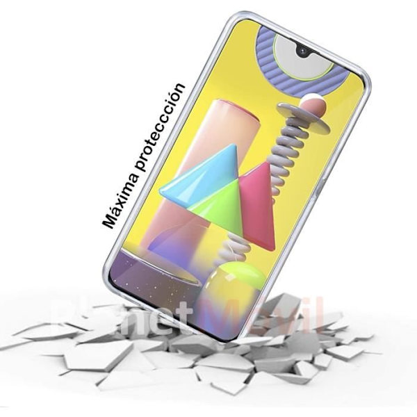 360 etui kompatibelt med Xiaomi Mi Note 10 Lite etui Dobbeltsidet 360 Silikone Forside + Bagside 100 % Dual Hard TPU