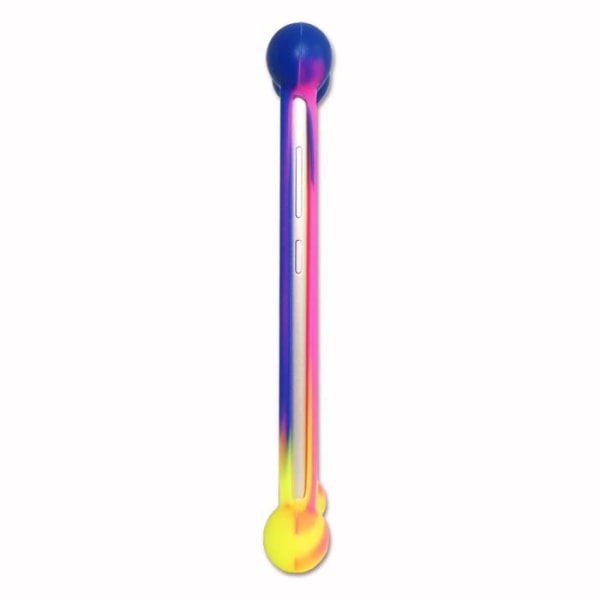 Iskunkestävä puskurikotelo Honor Play 6c:lle Super Silicon Puskurin laatu Honor Play 6c:lle - MULTICOLOR Gul