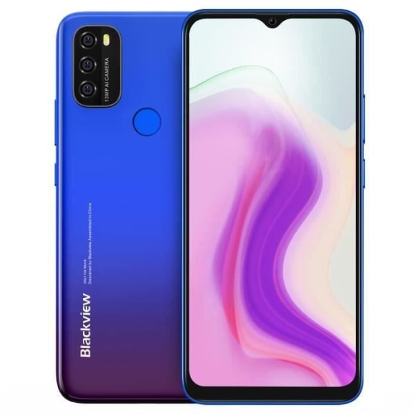 Pakke 2 skærmbeskyttere til Blackview A70 i ultra-resistent hærdet glas (maksimal hårdhed) Vit