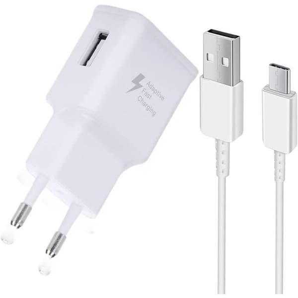 PH26 ® Hurtigoplader 3A + USB-C kabel 2m Kompatibel med Samsung Note 20 Ultra