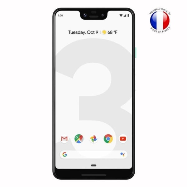 Google pixel 3a XL Pack 3 näytönsuojat erittäin läpinäkyvästä karkaistusta lasista, erittäin kestävät, erittäin ohuet, naarmuja estävät,